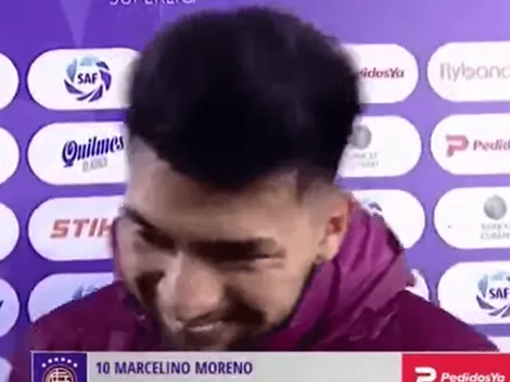 Lo eligieron figura del partido, ni él supo lo que quiso decir y abandonó la nota en vivo