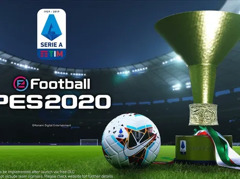 El PES 2020 tendrá licenciada la Serie A de Italia ¡Completa!