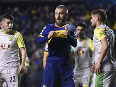 Tras la victoria, a De Rossi le regalaron un cuadro que van a querer todos los hinchas de Boca