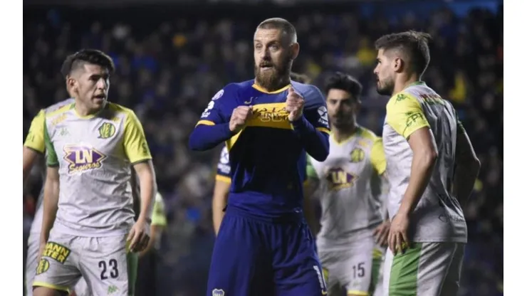 Tras la victoria, a De Rossi le regalaron un cuadro que van a querer todos los hinchas de Boca