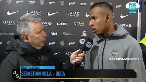 Sebastián Villa y el pedido de Daniele De Rossi.
