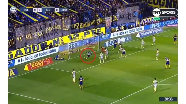 El gol de Carlos Tevez.