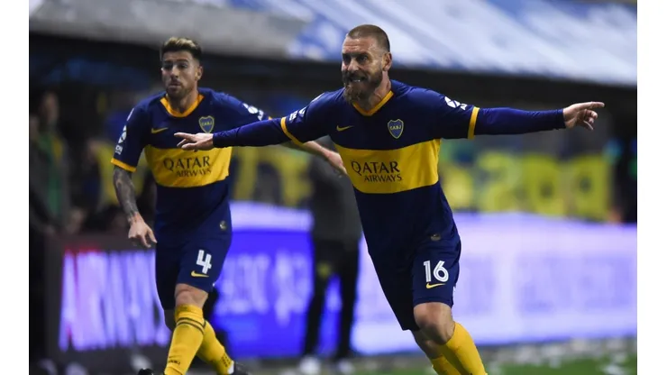 De Rossi conoció cómo es jugar en La Bombonera. (Getty)