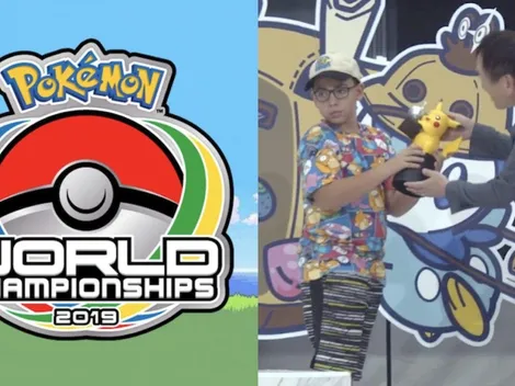 ¡Insólito! Apenas le dieron el trofeo éste se rompió en el Mundial de Pokémon
