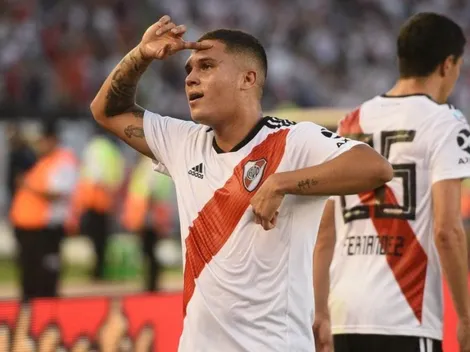 Se codea con Messi e Ibrahimović: el golazo de Juanfer Quintero a Racing, nominado al Puskás