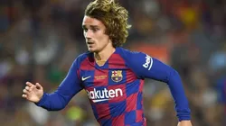 Antoine Griezmann con la camiseta de Barcelona.