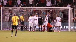 La lesión de Adrián Gabbarini.