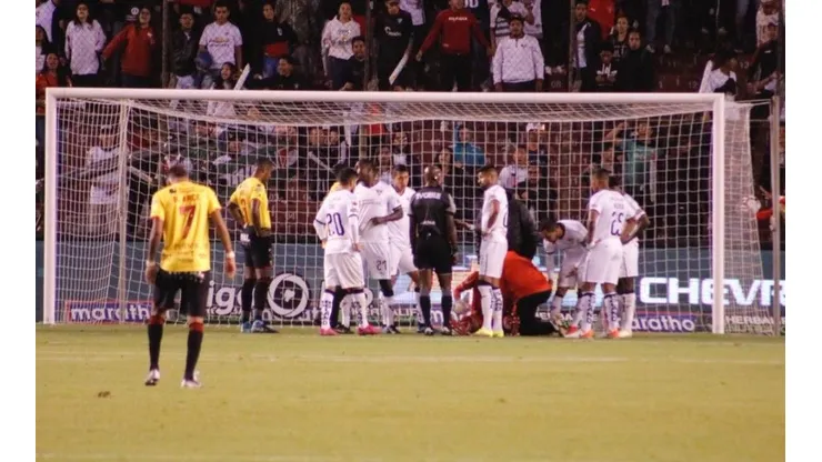 La lesión de Adrián Gabbarini.