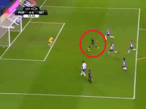 Marchesín realizó una doble atajada fenomenal y el Porto lo premió después del partido