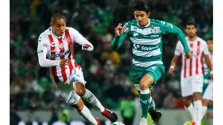 Necaxa vs. Santos Laguna (Foto: Jam Media)