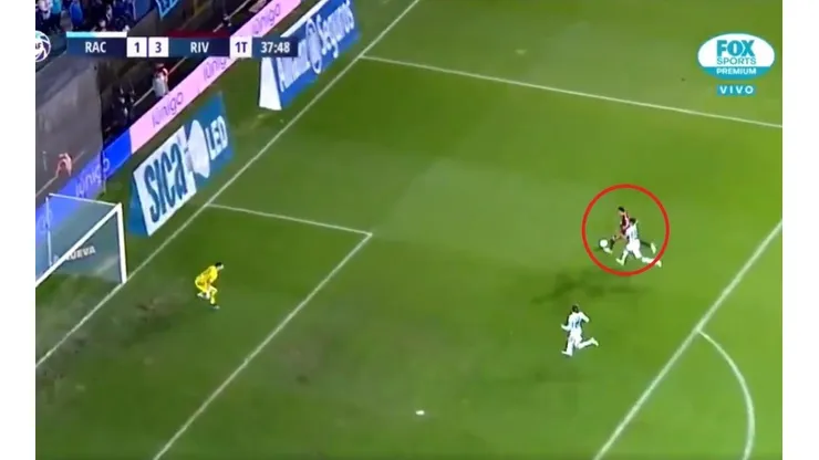 El tanto de Matías Suárez.