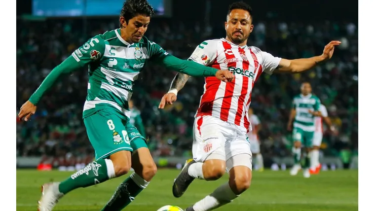 Necaxa vs. Santos (Foto: Jam Media)