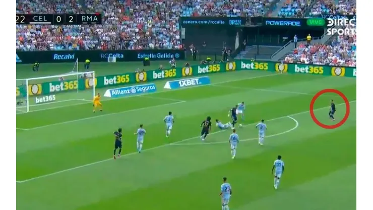 Gol de Lucas Vázquez.