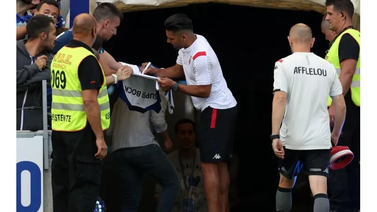 Radamel Falcao, jugador del AS Mónaco de Francia.