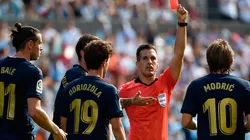 A Modric lo expulsaron por primera vez en su carrera y se descargó en Twitter