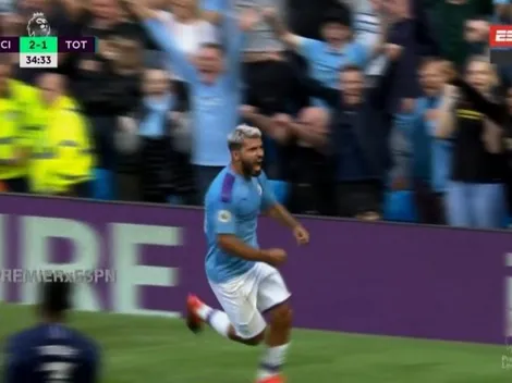 De Bruyne entendió todo, Agüero anticipó al Tottenham y gol del City