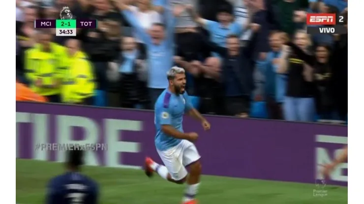 De Bruyne entendió todo, Agüero anticipó al Tottenham y gol del City