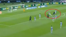 Casi le hace penal a Benzema y terminó en gol: el error de Néstor Araujo ante Real Madrid