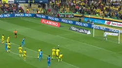 Video: Benedetto tiró a las nubes su primer penal en el Marsella