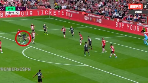 No se la esperaba ni el camarógrafo: ¡golazo de Mané en la última del primer tiempo!