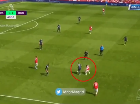 Dani Ceballos recuperó, se la dio a Aubameyang y él no perdonó