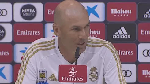Zinedine Zidane, entrenador de Real Madrid.