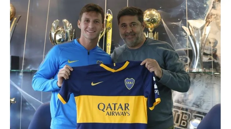 Hincha desde la cuna: el primero posteo de Franco Soldano como jugador de Boca