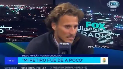 Forlán contó por qué le dijo que no a Boca y River: "Me llamaron"