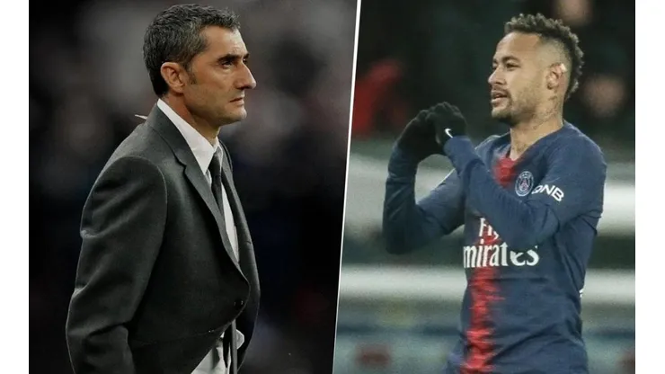 A Valverde le preguntaron por Neymar y él contó que "está contento con los jugadores que tiene"