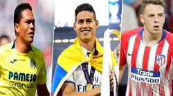 Estos son los jugadores colombianos que estarán presentes en la Liga de España 2019/2020