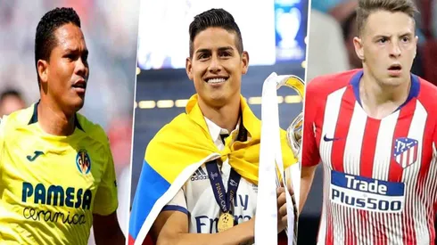 Estos son los jugadores colombianos que estarán presentes en la Liga de España 2019/2020