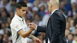 ¿Hicieron las paces? Desde España aseguran que Zidane sacó del mercado de pases a James