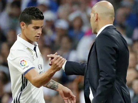 ¿Hicieron las paces? Desde España aseguran que Zidane sacó del mercado de pases a James