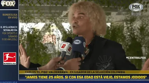 El Pibe Valderrama y un claro mensaje sobre James: "No va a jugar ni con los 24 lesionados"