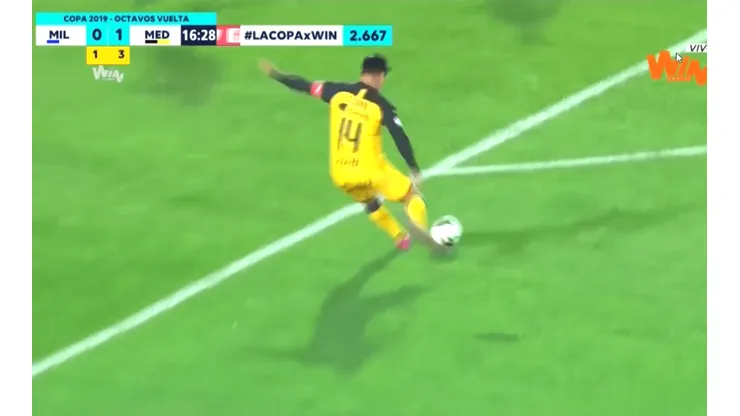 Gol de Germán Cano contra Millonarios en Copa Águila