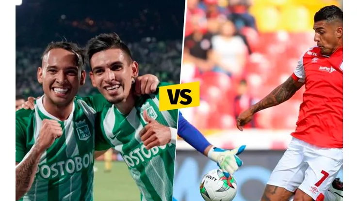 Qué canal transmite Independiente Santa Fe vs. Atlético Nacional por la Copa Águila