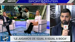 La crítica del arquero de Almagro para los jugadores de Boca