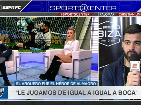 La crítica del arquero de Almagro para los jugadores de Boca