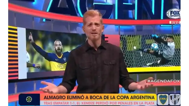 Habló bien de De Rossi, pero Liberman destruyó a "un Boca bochornoso"