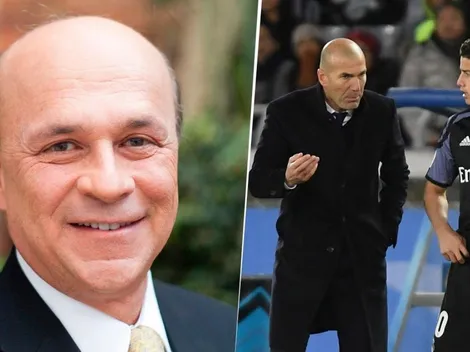"Zidane tiene razones de sobra para estar como está con James": Carlos Antonio Vélez