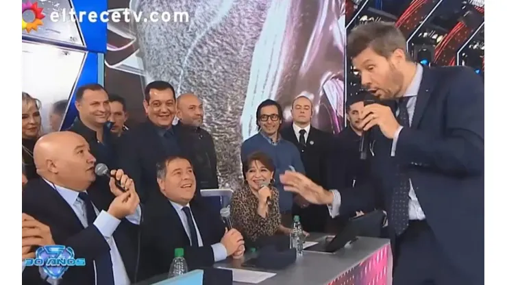 Tinelli se enteró en vivo de la eliminación de Boca y estalló: "Felicitaciones por el esfuerzo"