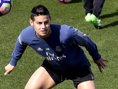 James entraría en la lista de convocados del Real Madrid para el debut en La Liga