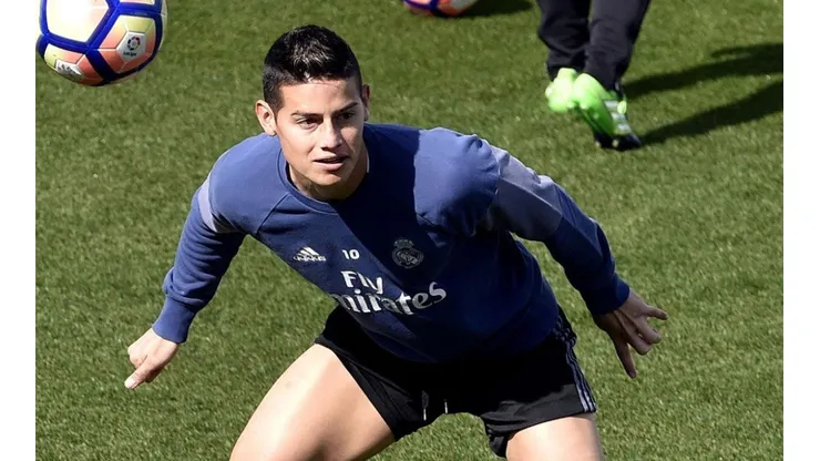 James entraría en la lista de convocados del Real Madrid para el debut en La Liga