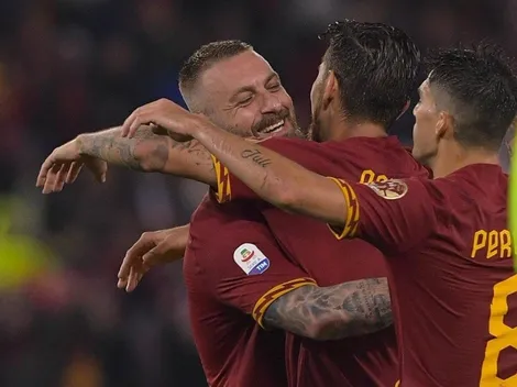 Se contagió de De Rossi: la Roma mira a un jugador de la Superliga