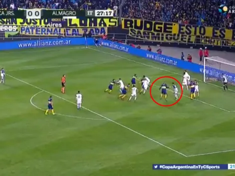 Video: ¡De Rossi marcó un gol en su debut con Boca!