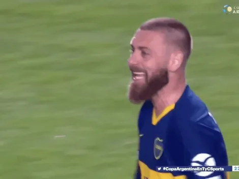 A De Rossi le sacaron amarilla y le gritó al árbitro: "La con... de tu madre"