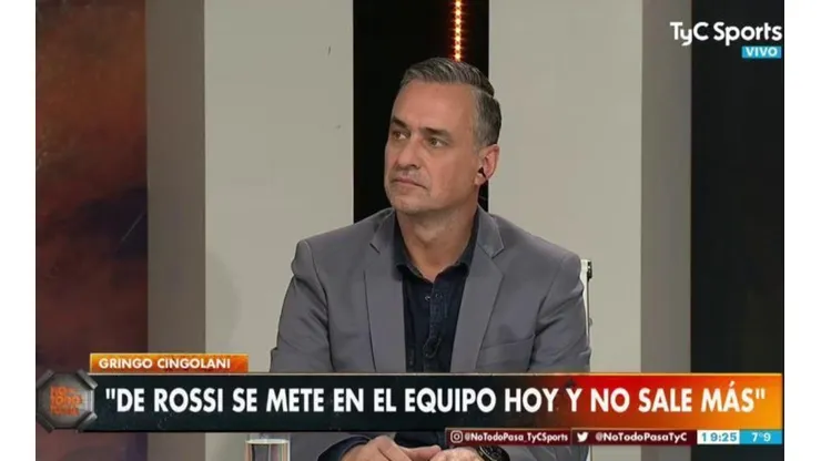 Dijo en No Todo Pasa que "De Rossi debe ser capitán" y le tiraron: "Estás vendiendo mucho humo"