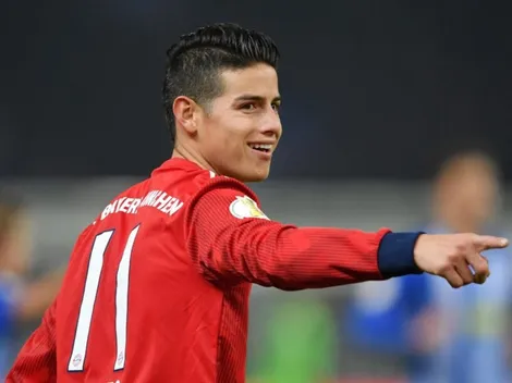 Lejos de Napoli y Atlético, a James le surgió la chance de ir a otro gigante de Europa