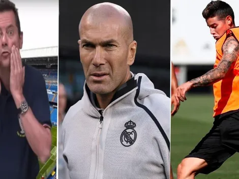 Roncero no se aguanta y sigue su campaña pro James: "¡Abre los ojos, Zizou!"