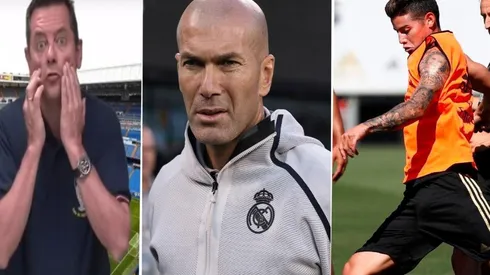 Roncero no se aguanta y sigue su campaña pro James: "¡Abre los ojos, Zizou!"